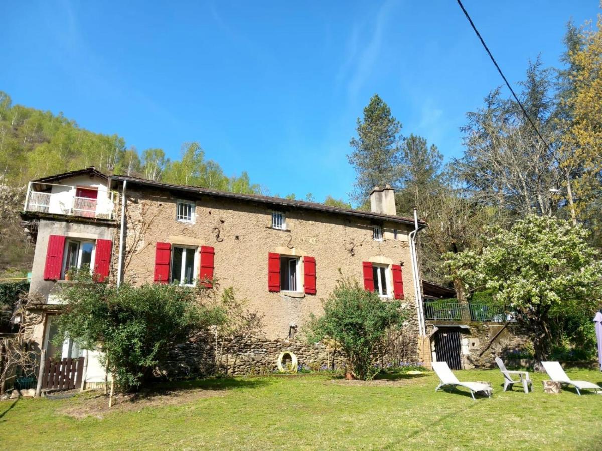 Cedres Bleus De Joany Chez Nathalie Hotel Viviez Bagian luar foto