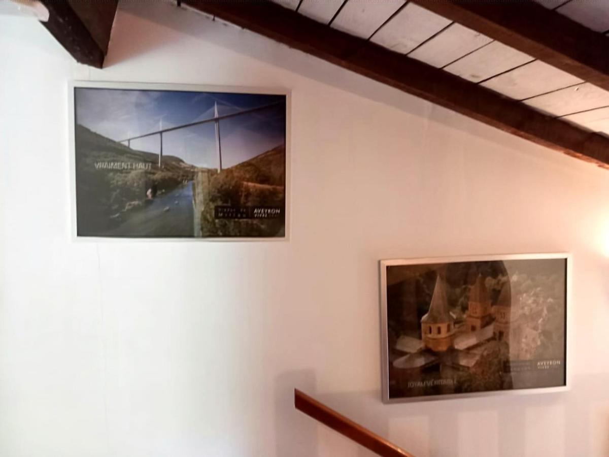 Cedres Bleus De Joany Chez Nathalie Hotel Viviez Bagian luar foto